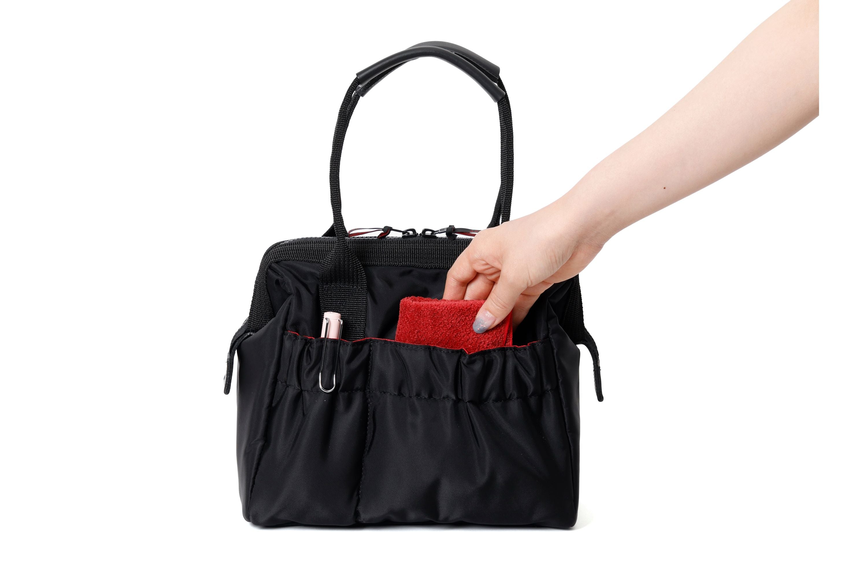 Classic - Clasp Opening Handbag - KG2-703