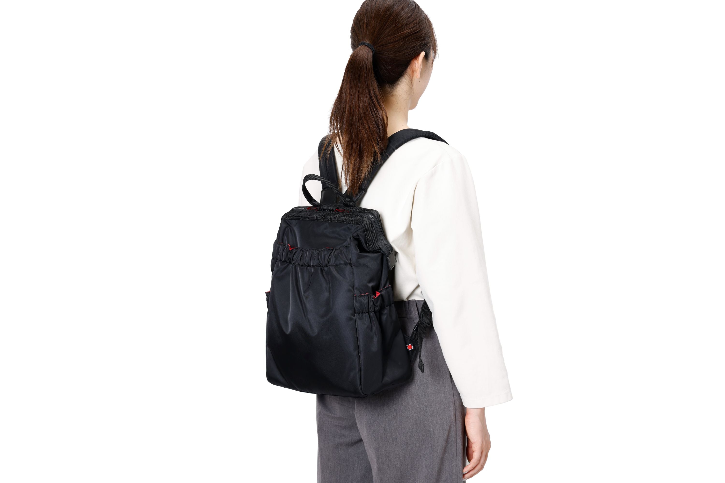 Classic - Clasp Opening Large Backpack - KG2-704