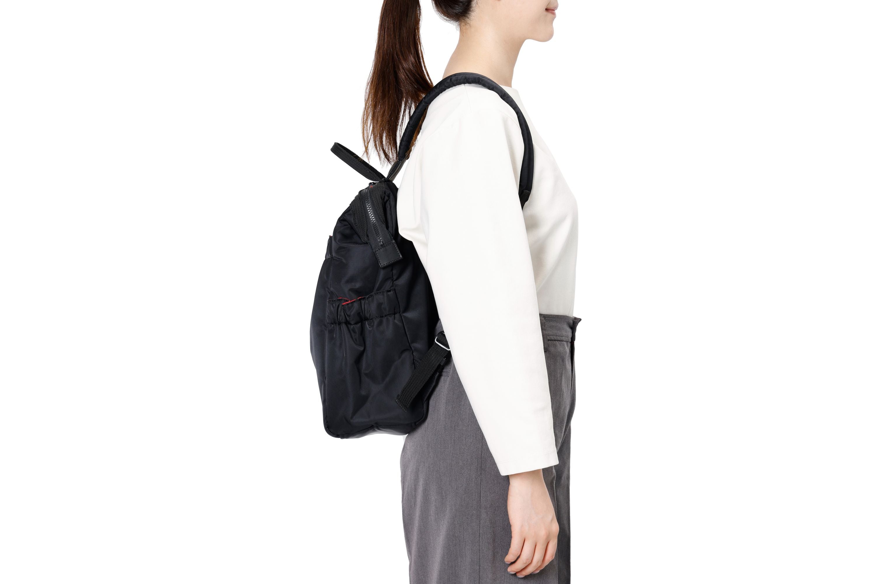 Classic - Clasp Opening Large Backpack - KG2-704