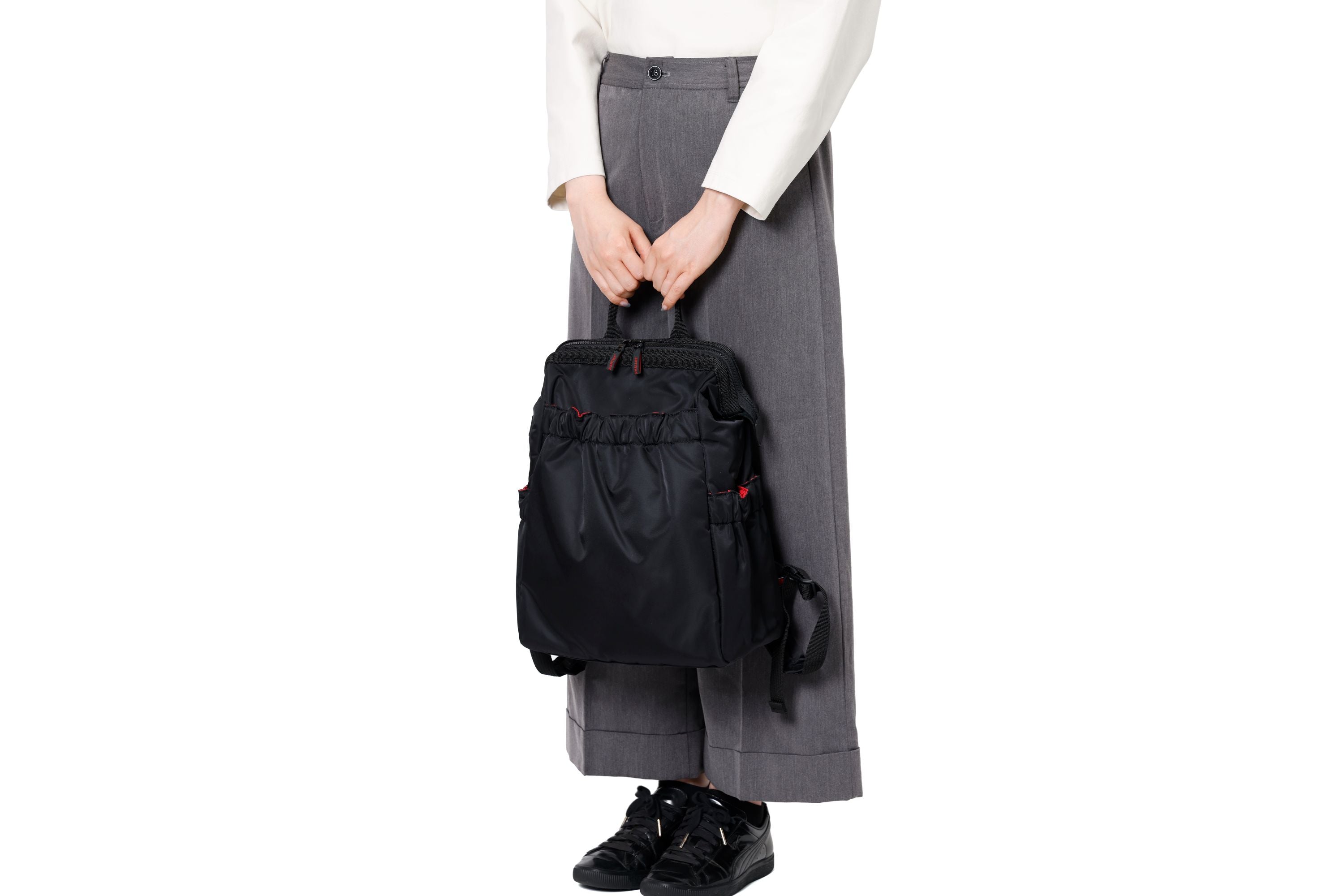 Classic - Clasp Opening Large Backpack - KG2-704