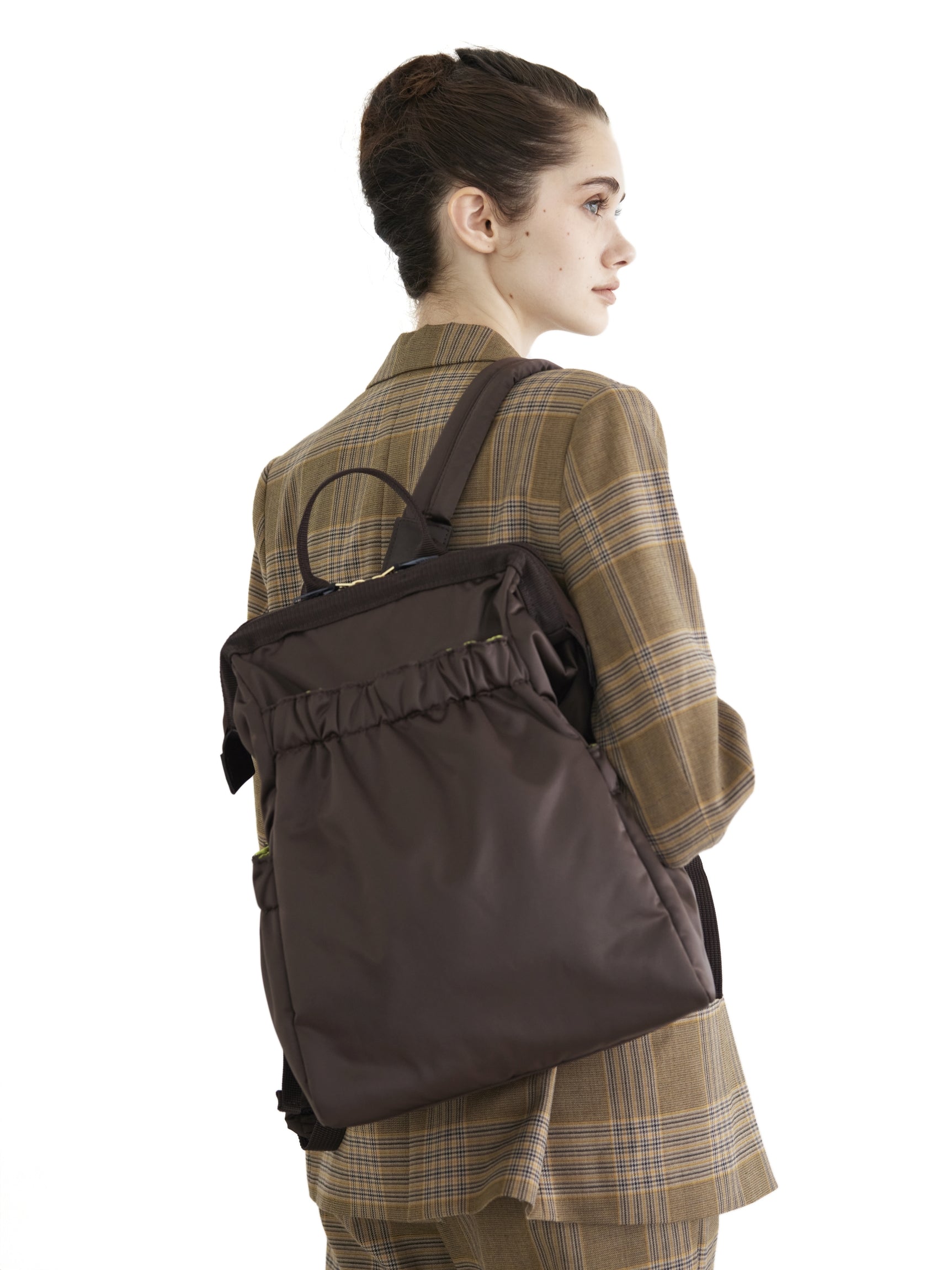 Posh - Clasp Opening Large Backpack - KG2PO-704