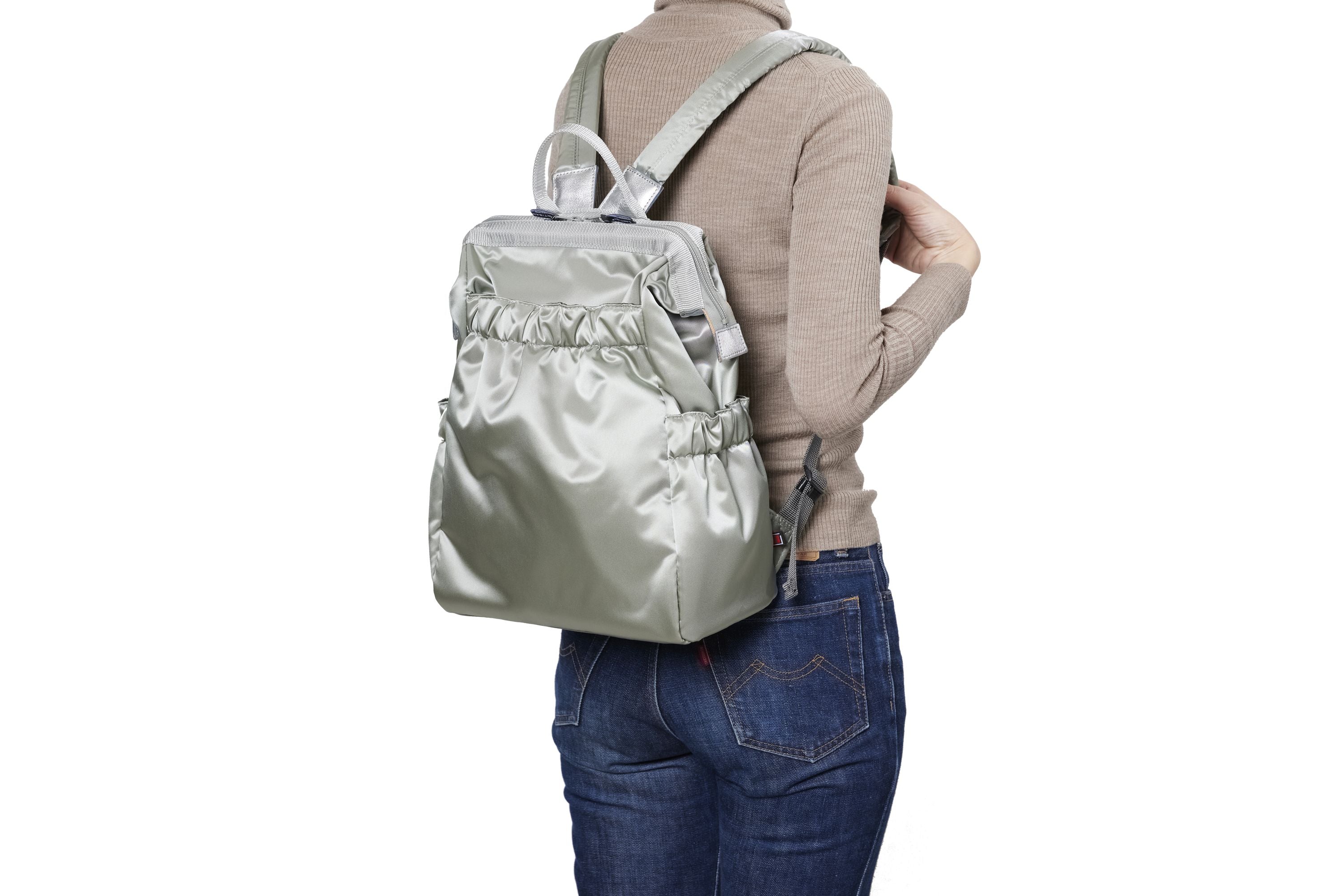 Posh - Clasp Opening Large Backpack - KG2PO-704