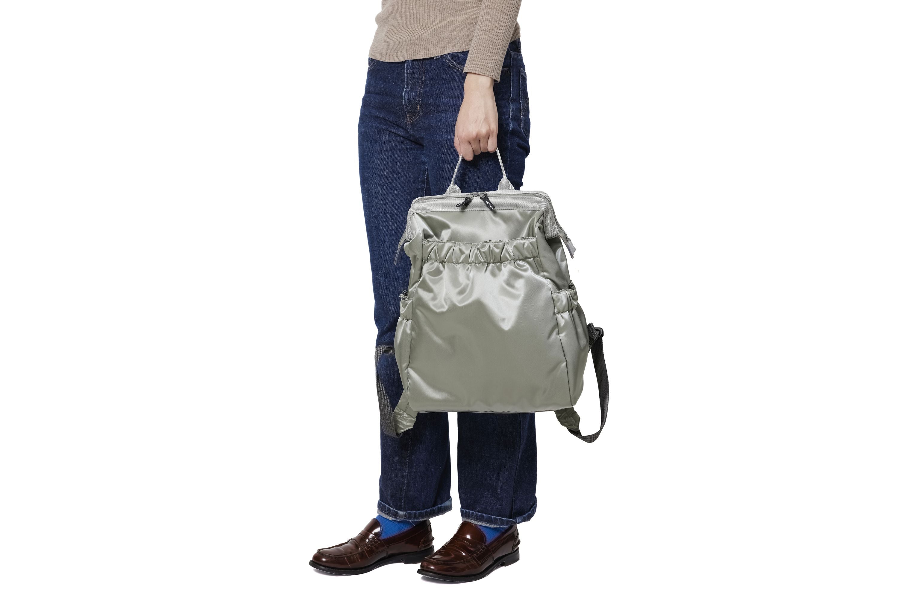 Posh - Clasp Opening Large Backpack - KG2PO-704