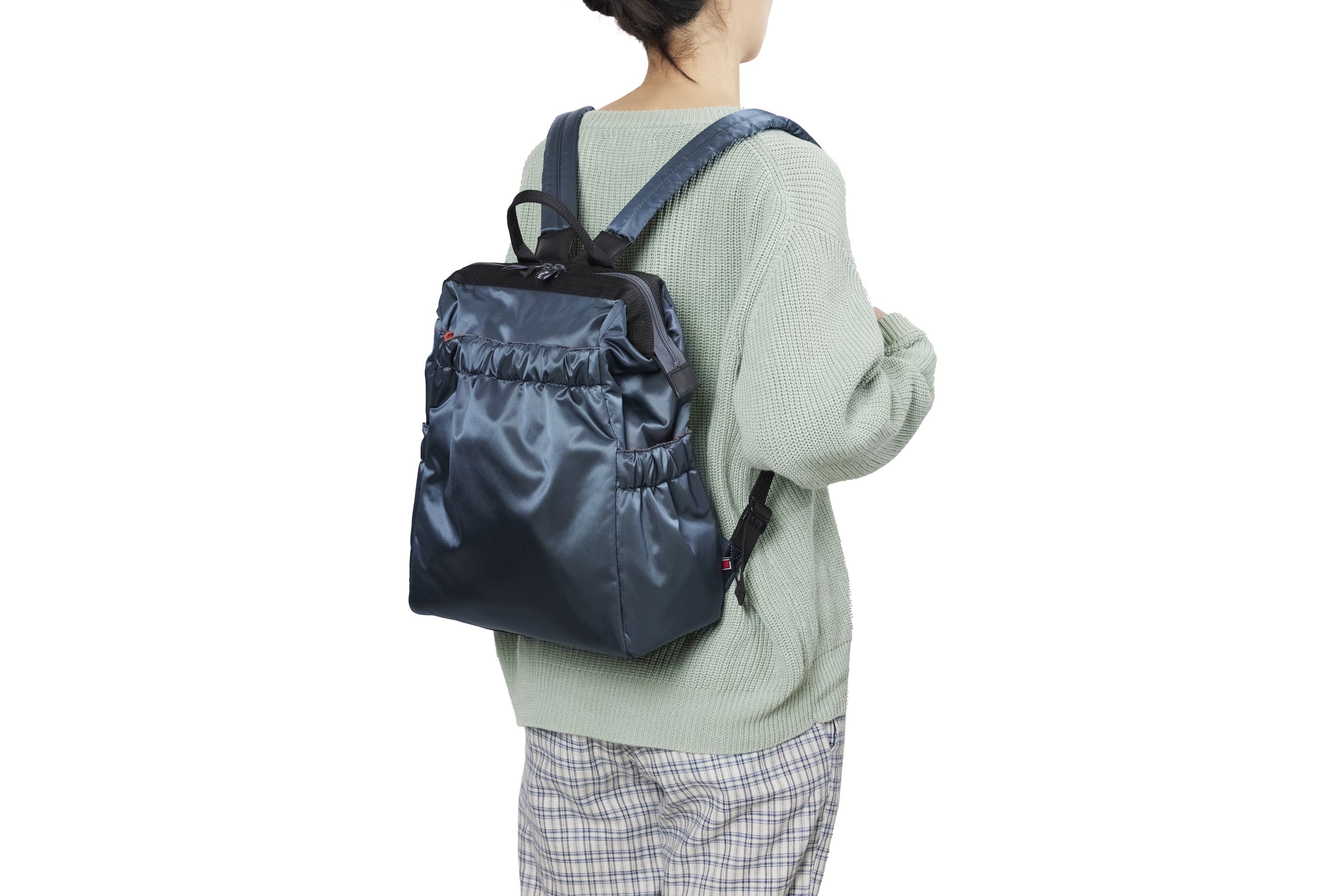 Posh - Clasp Opening Large Backpack - KG2PO-704