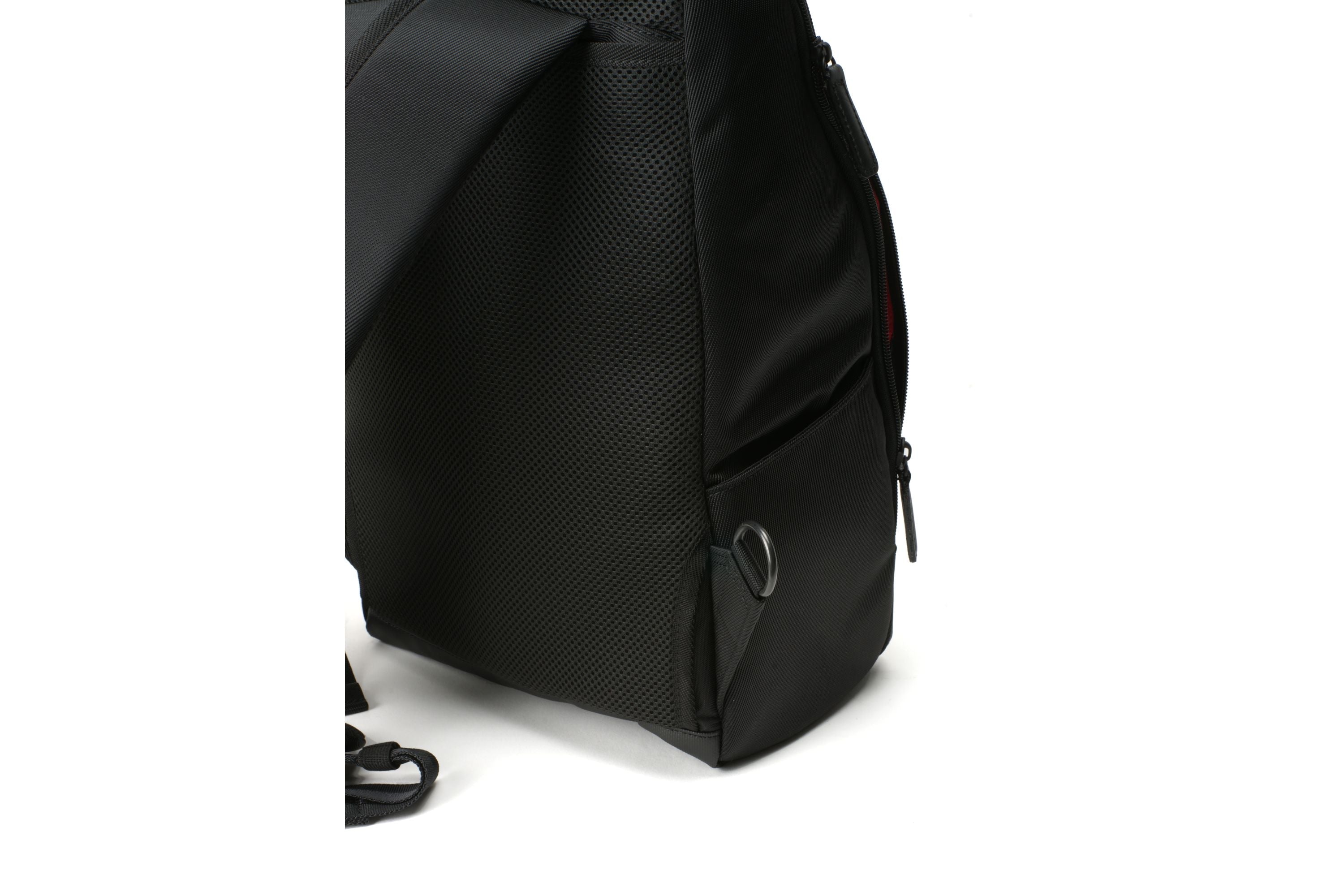 RR4-06C Leather Panel Backpack