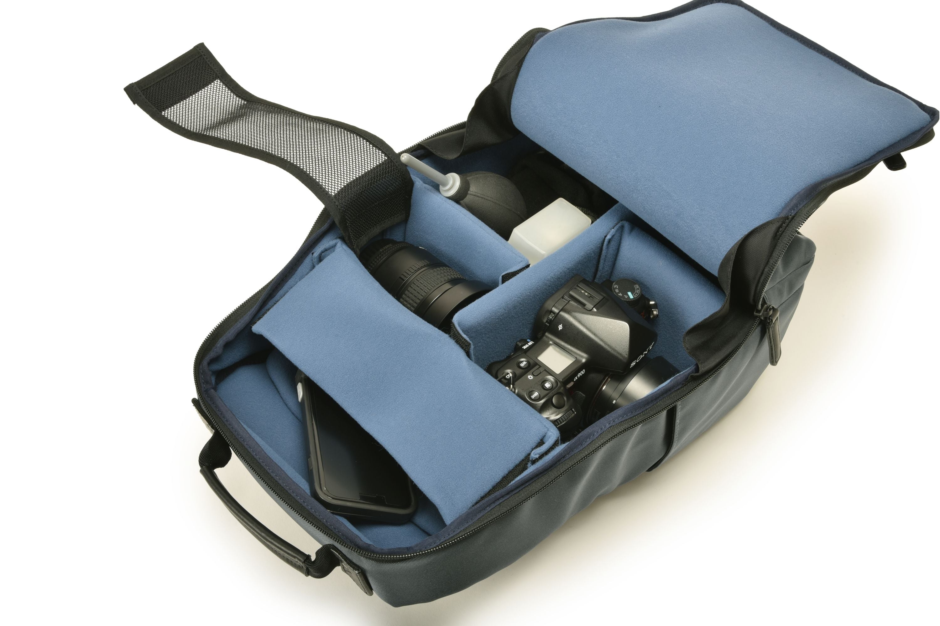 RR4-06C Leather Panel Backpack