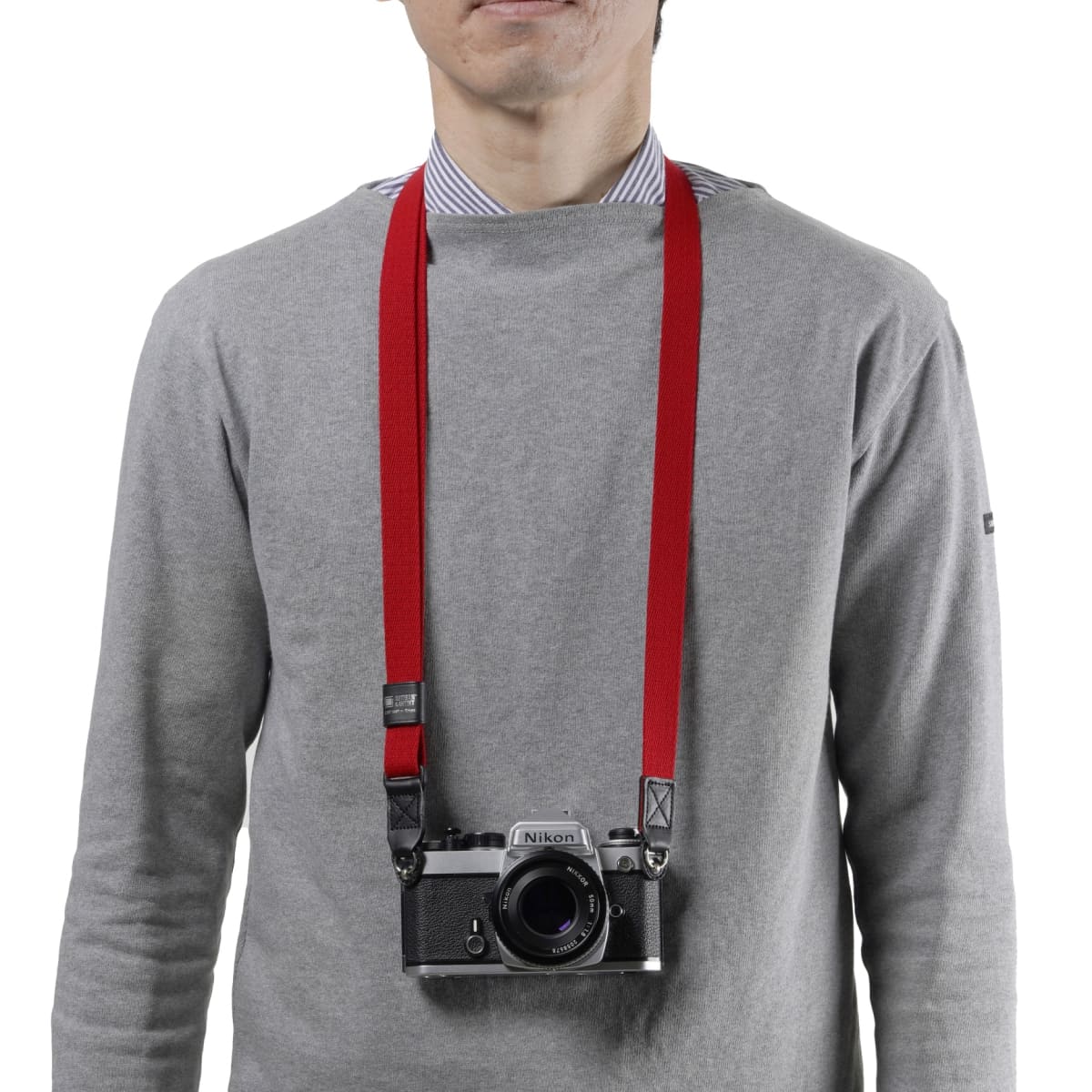 ACAM-100AA Slim and Soft Cloth Camera Strap