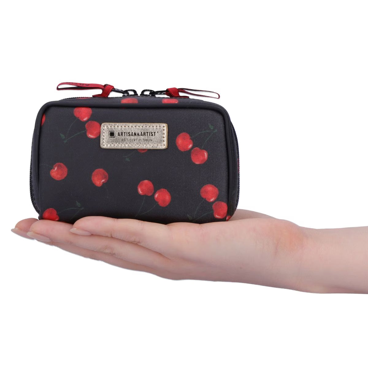 Cherry Up! - Micro Multi-Use Makeup Pouch - 6WP-HE646