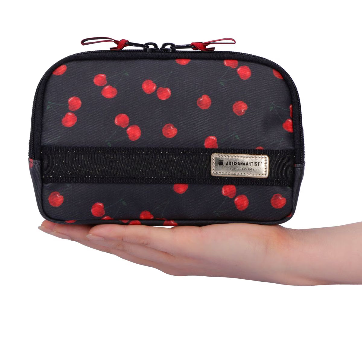 Cherry Up! - Slope Shape Pouch -  6WP-HE110H