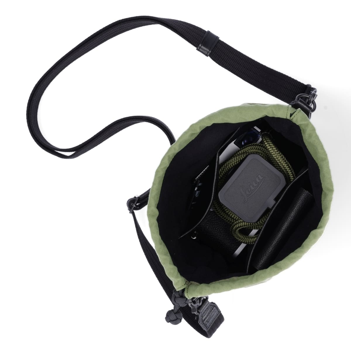Camera Pouch (Leather & Fabric) - ACAM-CP210