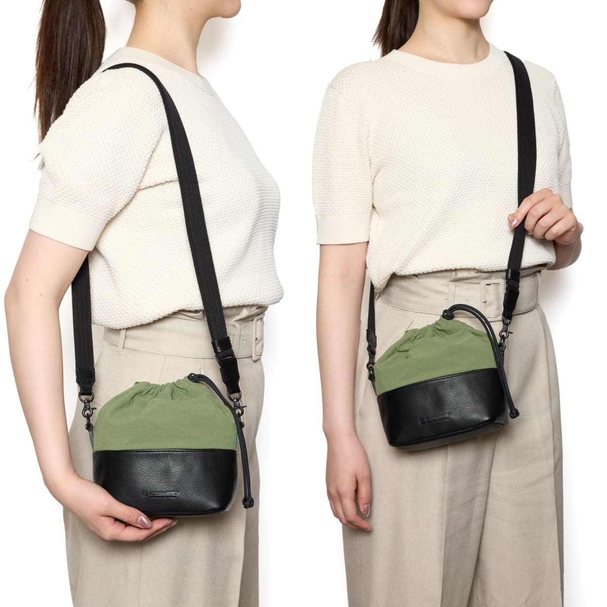 Camera Pouch (Leather & Fabric) - ACAM-CP210