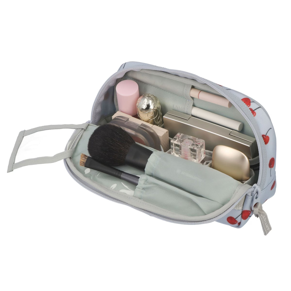 Cherry Up! - Slope Shape Pouch -  6WP-HE110H