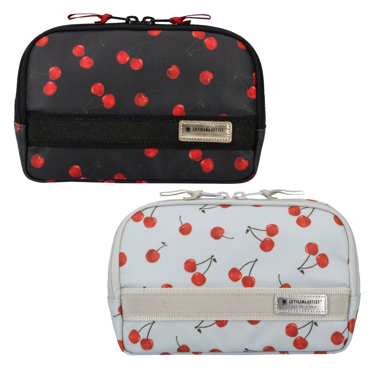 Cherry Up! - Slope Shape Pouch -  6WP-HE110H