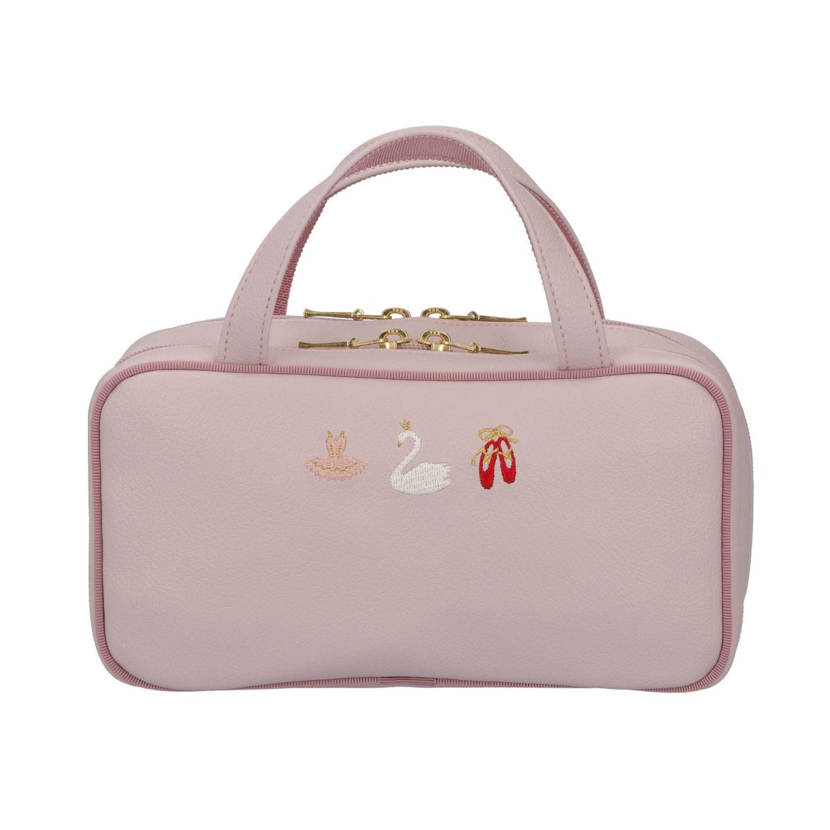 Embroidery Ballet -  Makeup Bag  (designed to fit an eyelash curler) - 6OP-EB22