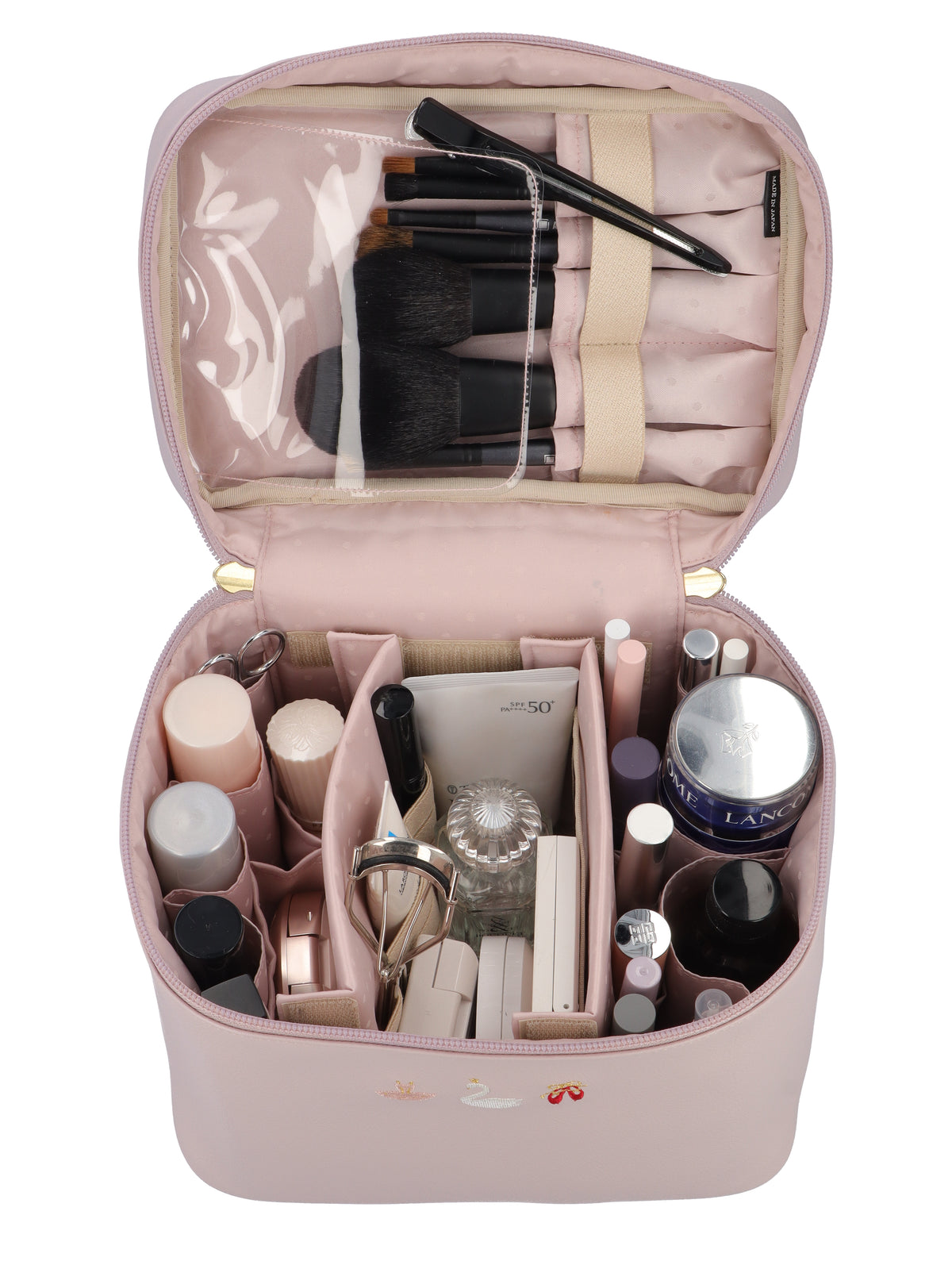 Embroidery Ballet - Large Vanity Makeup Bag - 6OP-EB23