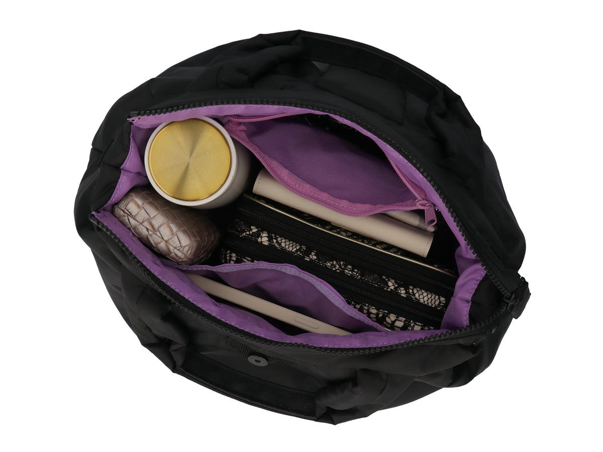 Silky Travel - Small Padded Tote Handbag - 6WB-ST13