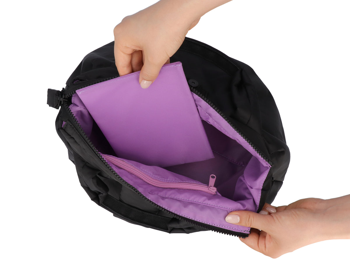 Silky Travel - Small Padded Tote Handbag - 6WB-ST13