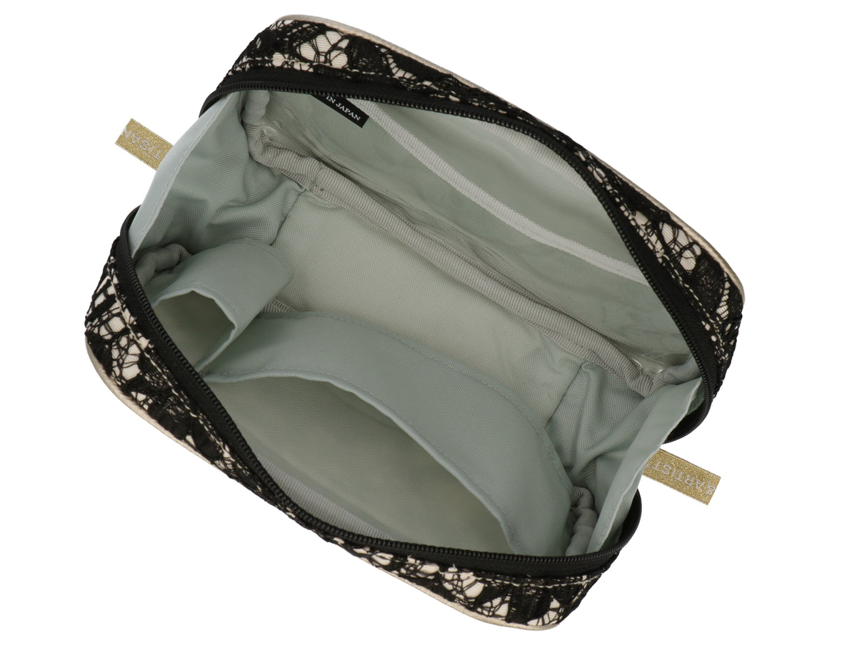 Classic Monotone - Small Makeup Pouch - 6WP-CM011