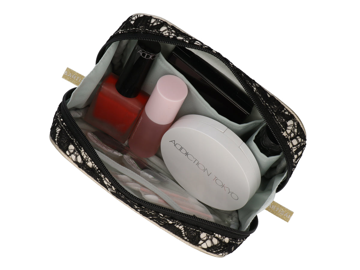 Classic Monotone - Small Makeup Pouch - 6WP-CM011