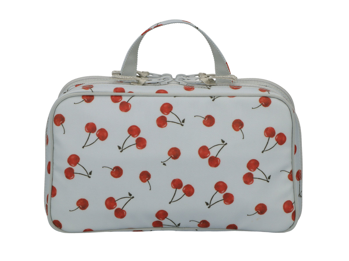 Cherry Up! - Large Slope Shape Makeup Bag -  6WP-HE120