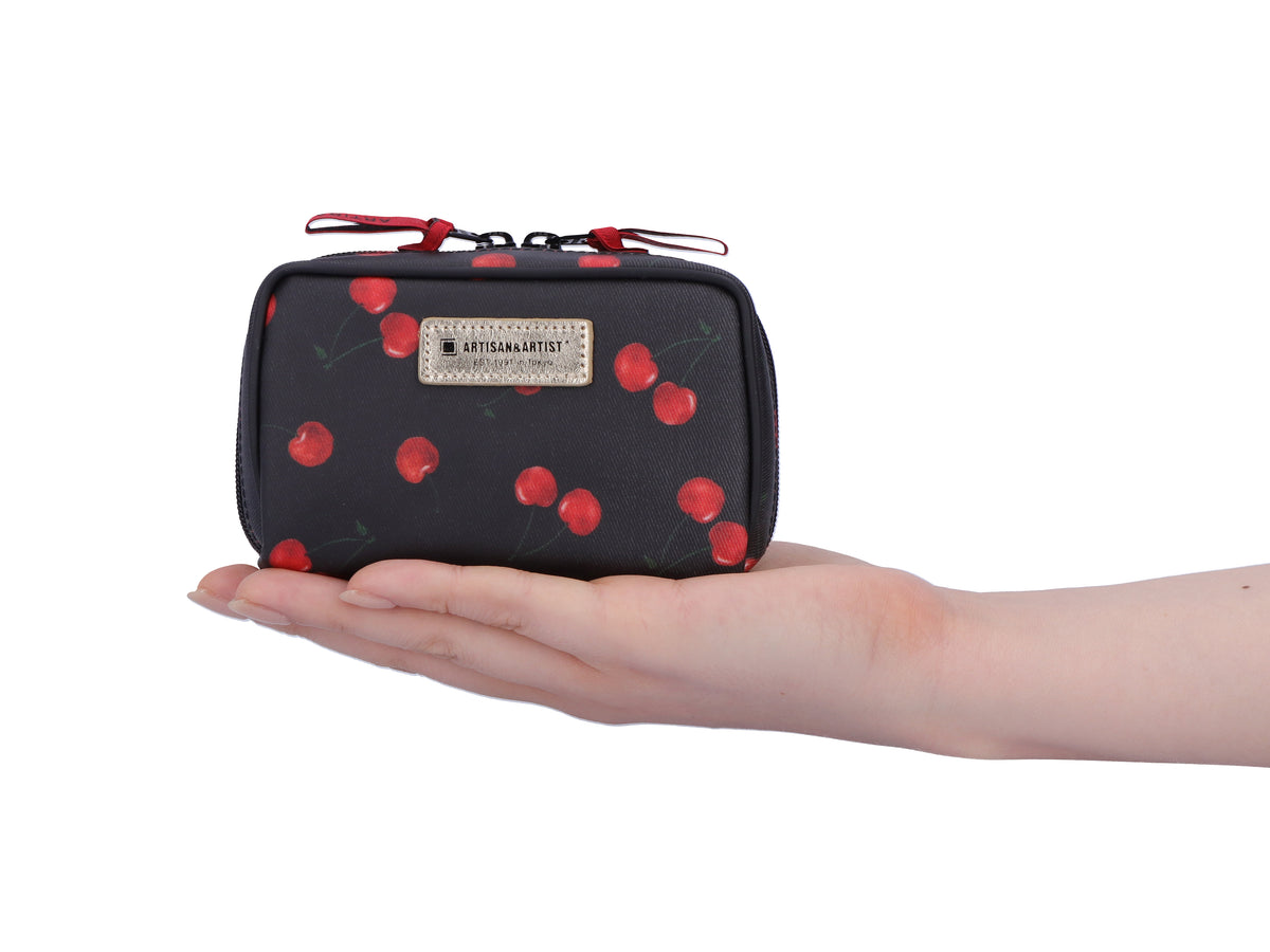 Cherry Up! - Micro Multi-Use Makeup Pouch - 6WP-HE646
