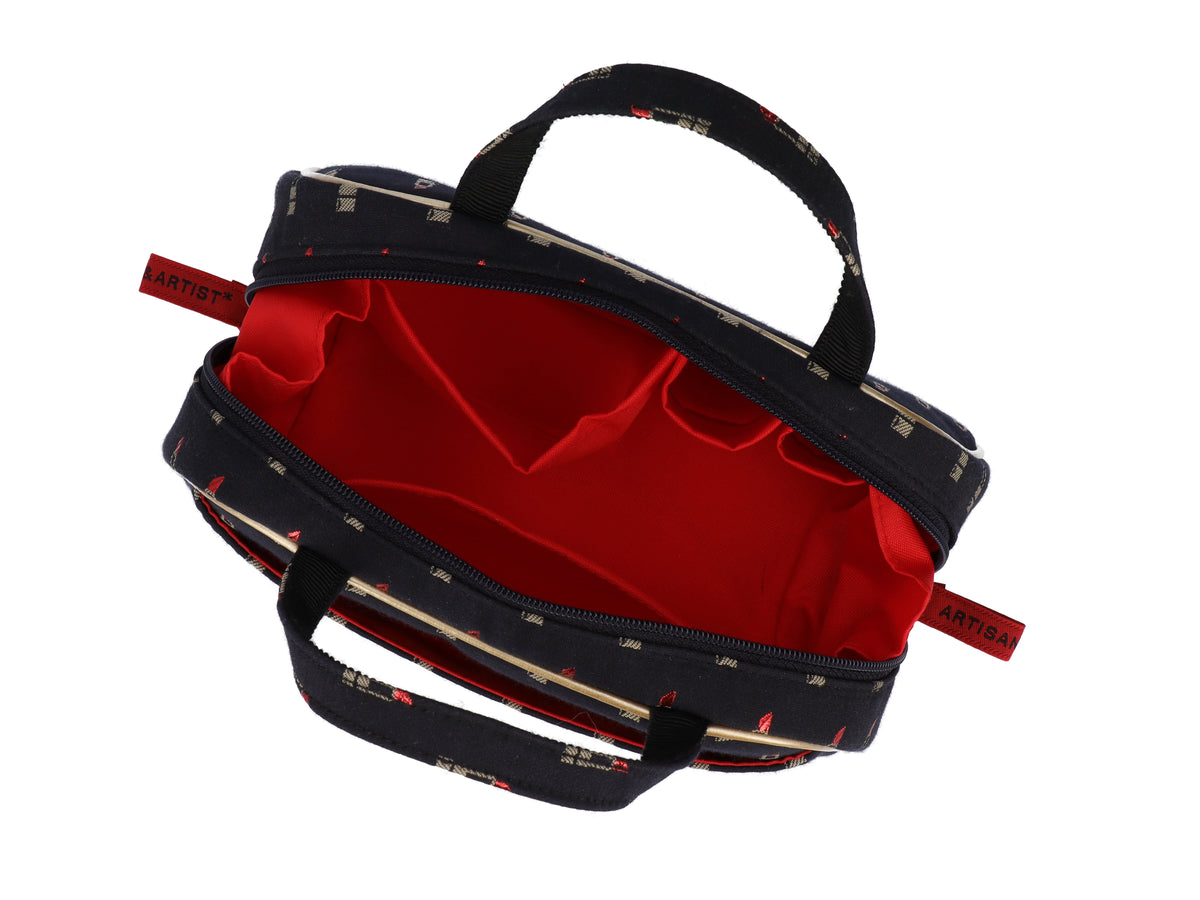 Valiant Rouge - Trapezoid Mini Pouch Bag - 6WP-LI730