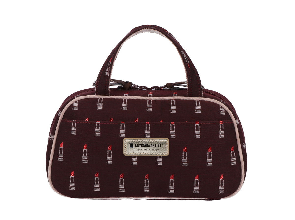 Valiant Rouge - Trapezoid Mini Pouch Bag - 6WP-LI730