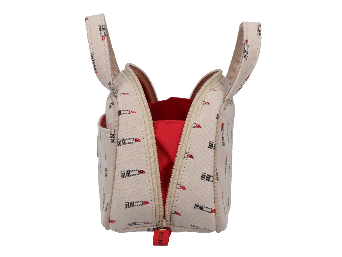 Valiant Rouge - Trapezoid Mini Pouch Bag - 6WP-LI730