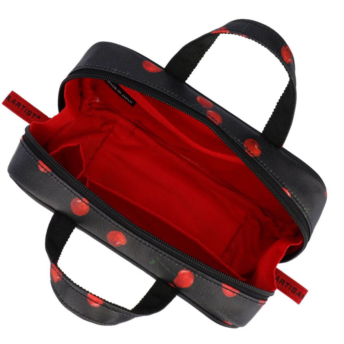 Cherry Up! - Compact Pouch with Handle - 6OP-HE013S