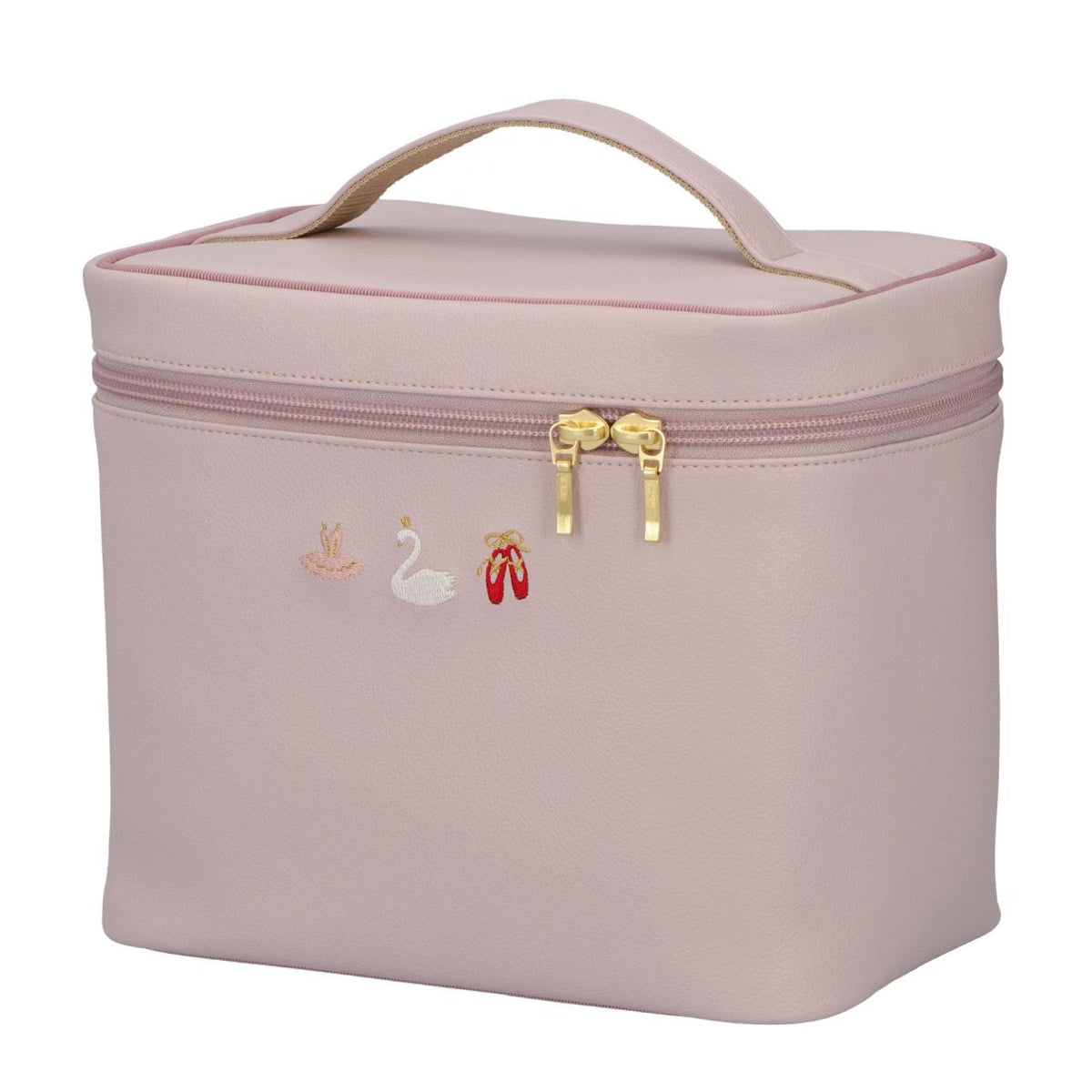 Embroidery Ballet - Large Vanity Makeup Bag - 6OP-EB23