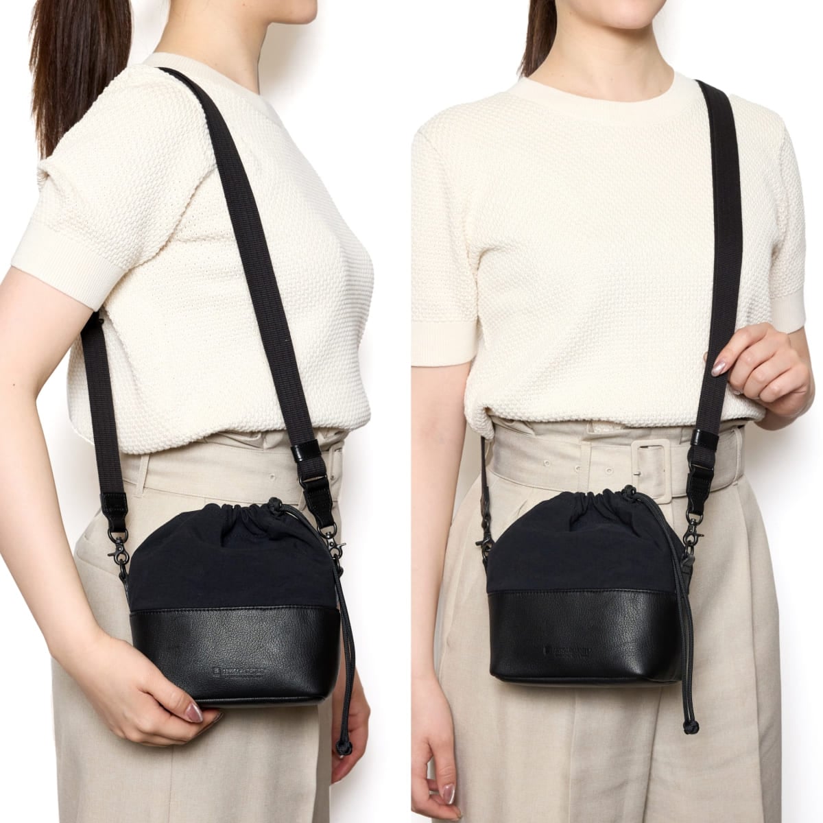Camera Pouch (Leather & Fabric) - ACAM-CP210