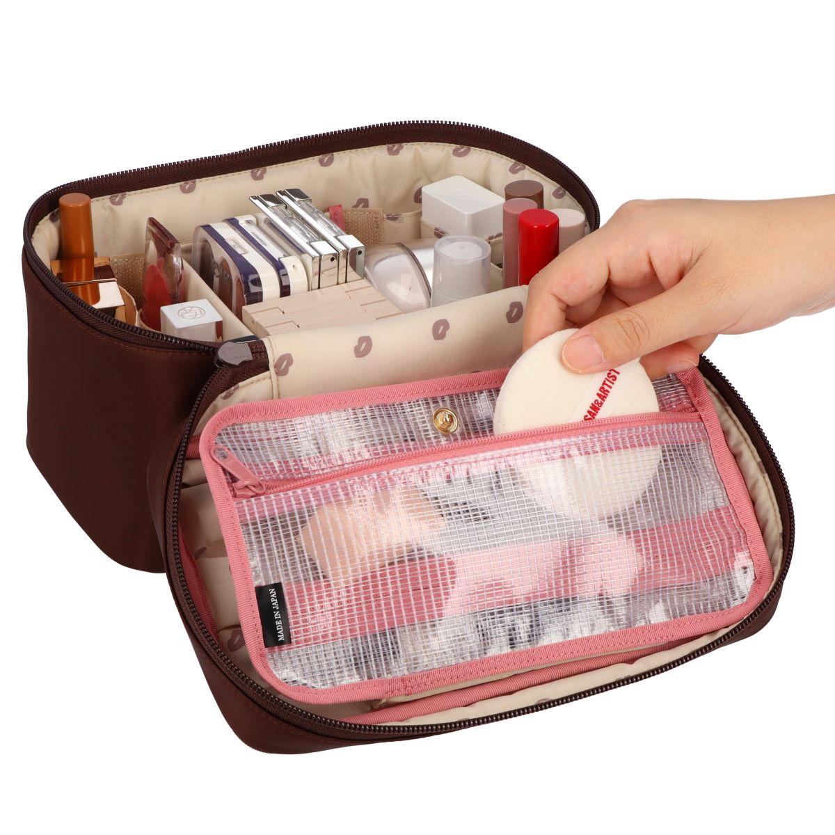 Pouty Lip - Standard Vanity Makeup Bag - PU207