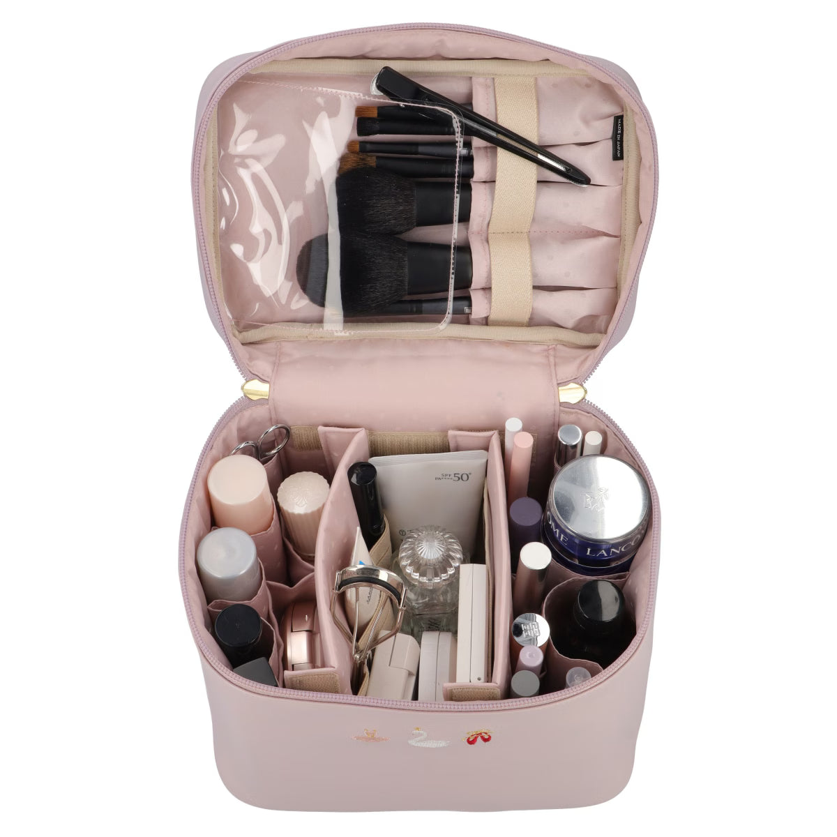 Embroidery Ballet - Large Vanity Makeup Bag - 6OP-EB23