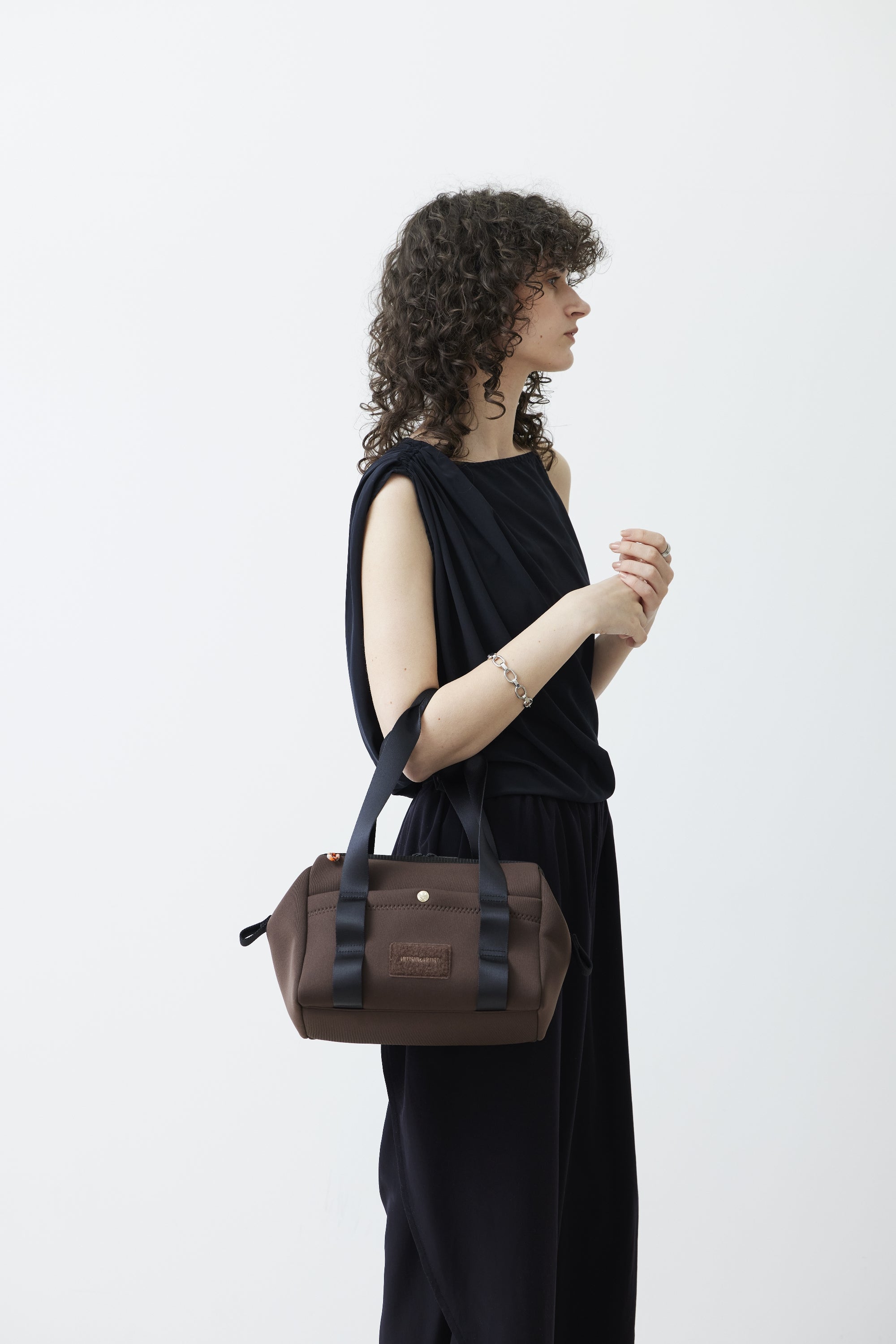 New Duality - Trapezoid Medium Hand Bag - NW218