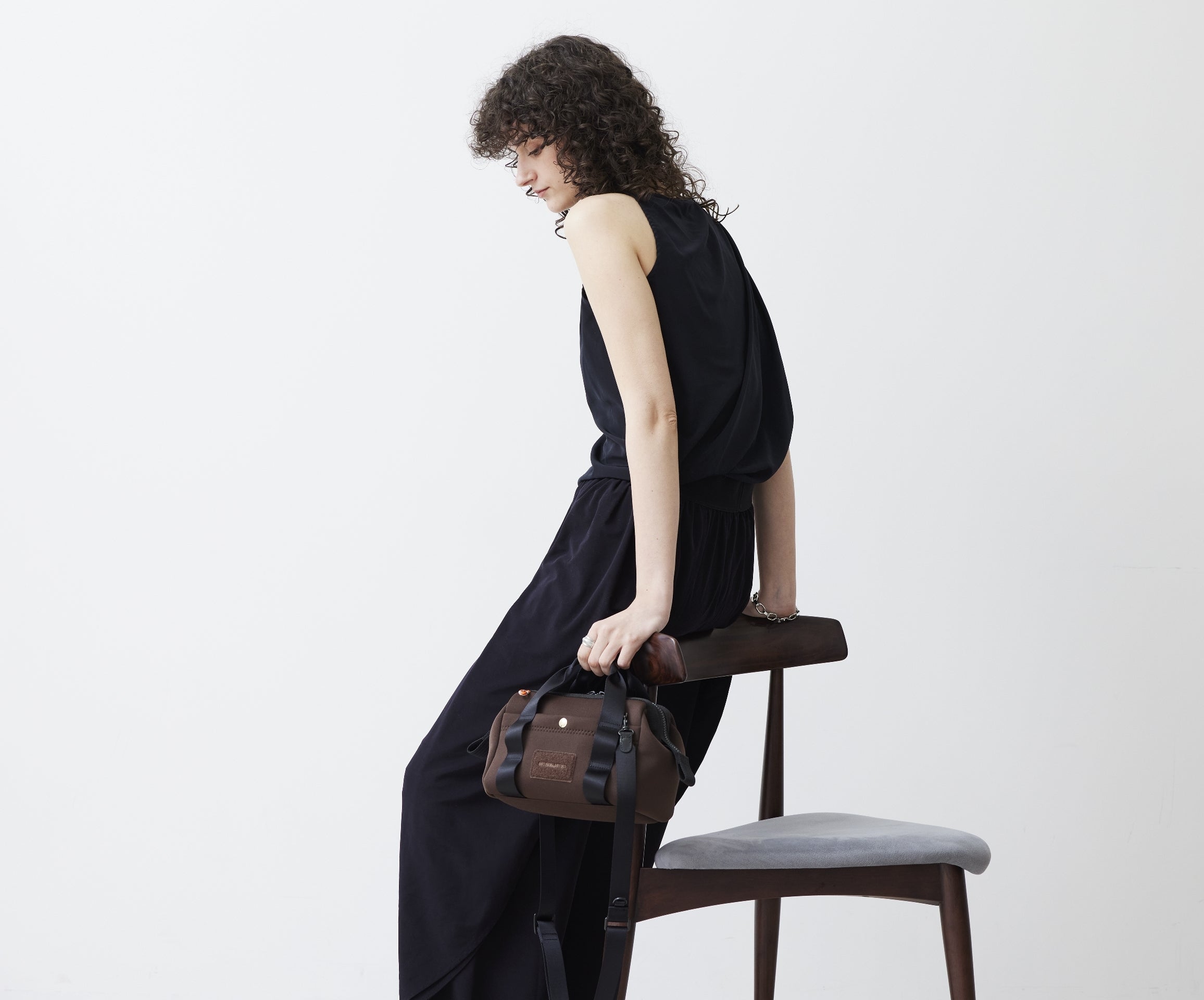 New Duality - Trapezoid Small Shoulder Bag - NW217