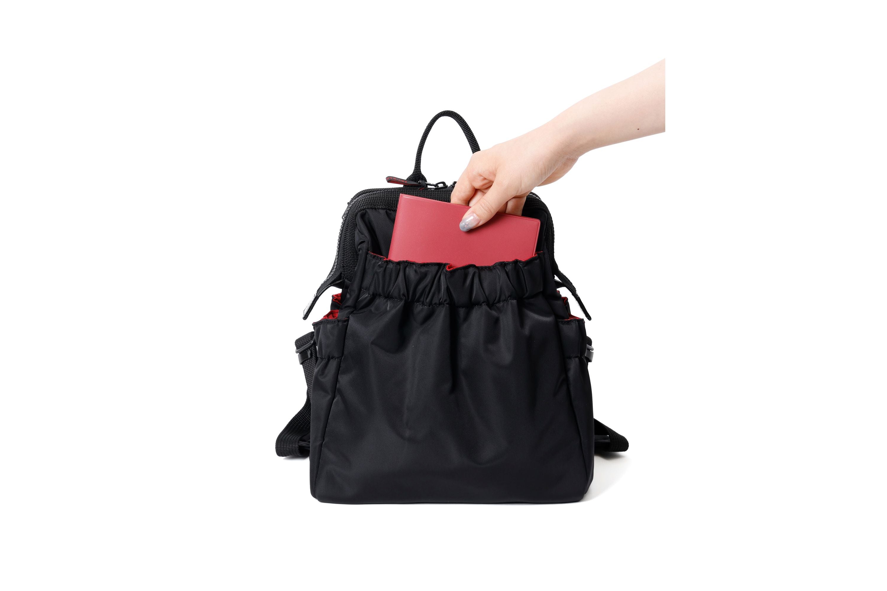 Classic - Compact Clasp Opening Backpack - KG2-604